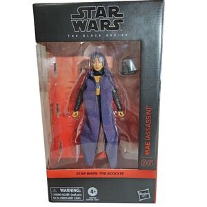 Star Wars Black Series Mae Assassin The Acolyte 6 Inch Action Figure HasbroG0014